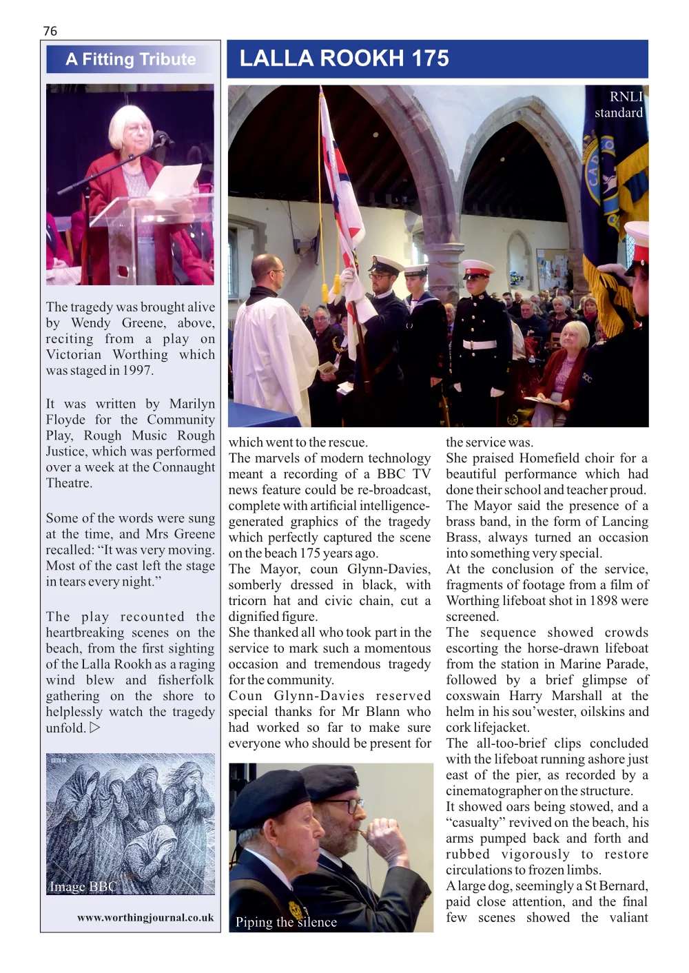 Special Remembrance Service